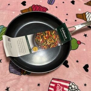 Cuisinart Silver and Black Non-Stick Skillet